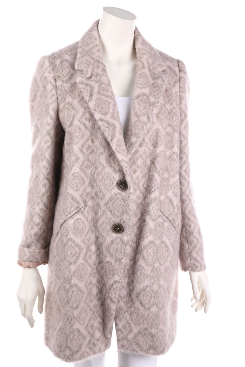 MALVIN - Winter-Mantel aus Woll-Mix mit Alpaka - D 40