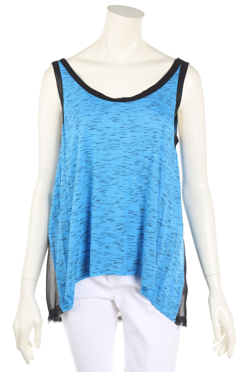 SILVIAN HEACH - Blusentop mit Kunstleder-Details - XS