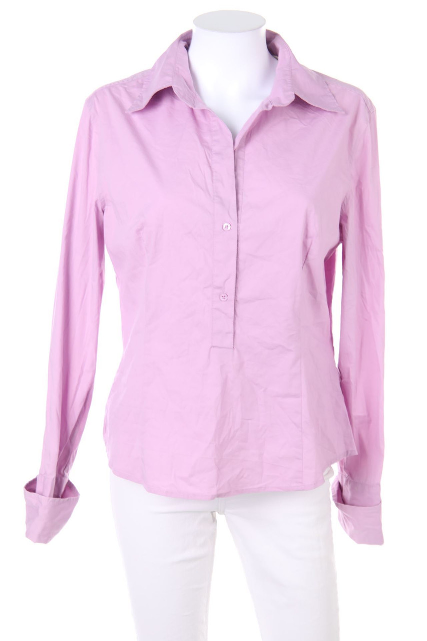 ESPRIT collection - Hemd-Bluse aus Baumwoll-Mix - D 42