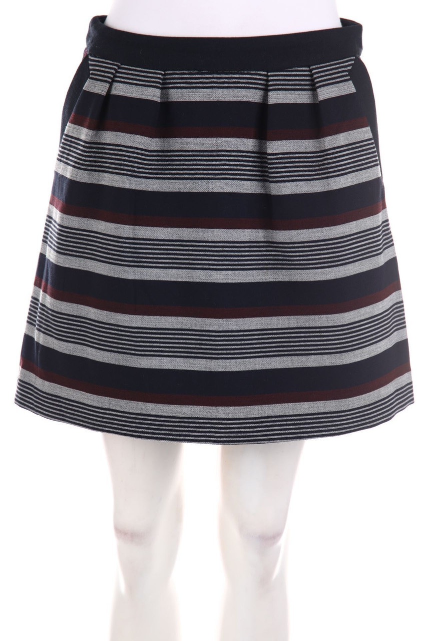 promod - Falten-Mini-Rock mit Streifen - S