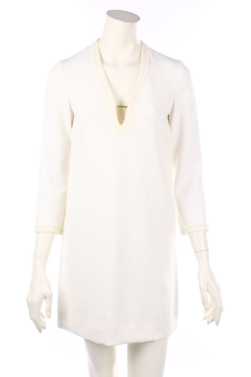 maje - Shift-Kleid mit tiefem Ausschnitt - XS