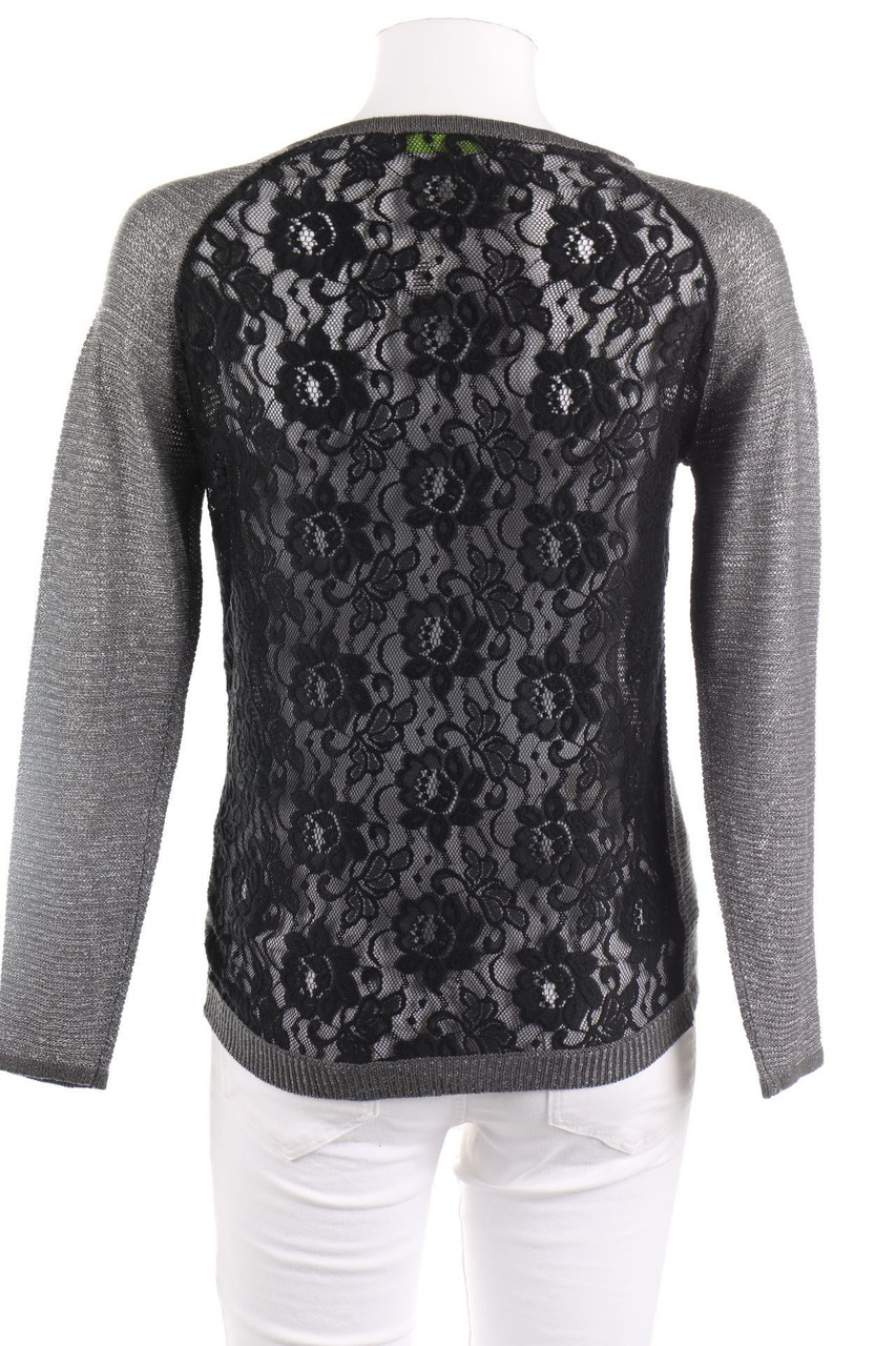 one BY GÉMO - Strick-Pullover mit Spitze - XS