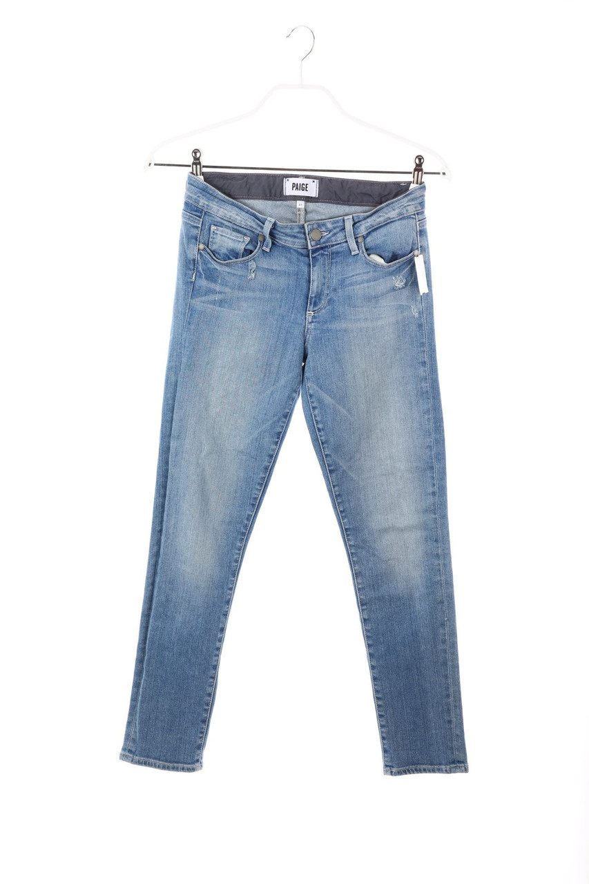 PAIGE - Used Look Skinny-Jeans - W27