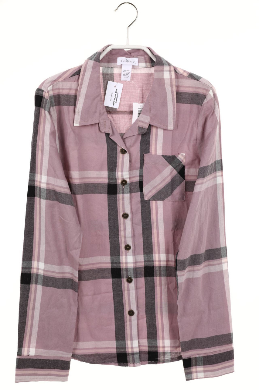 FULL TILT - Karo-Bluse aus Baumwolle - 158