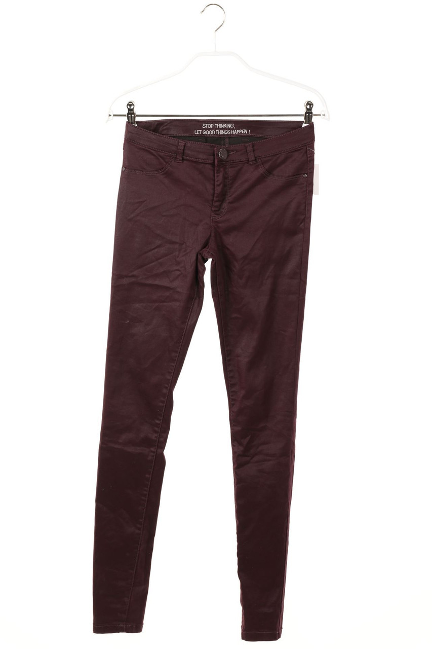 Ohne Label - Coated-Skinny Jeggings - D 34