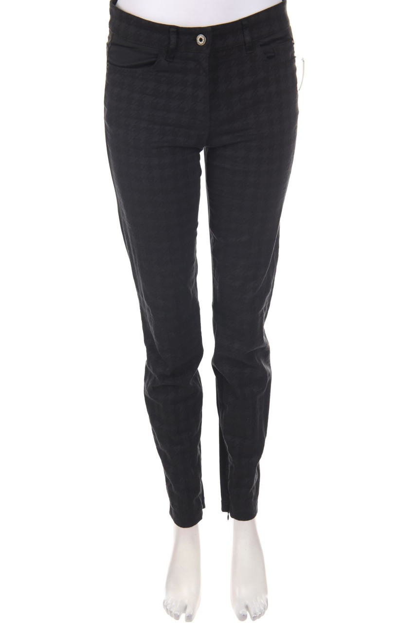 MARC AUREL - Hose mit Hahnentritt-Muster - D 36