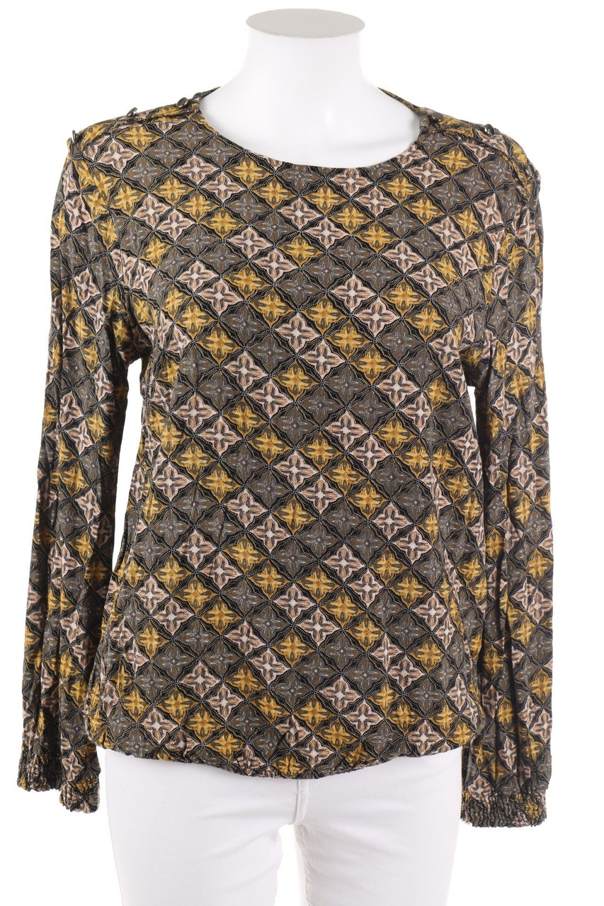 Ohne Label - Bluse mit Print - D 42