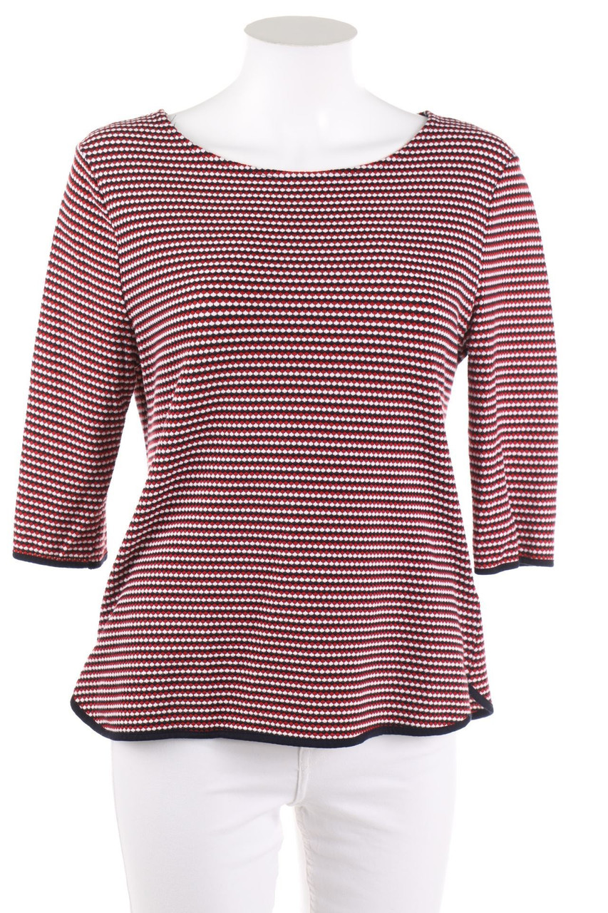 zero - Strick-Pullover mit Streifen - D 40