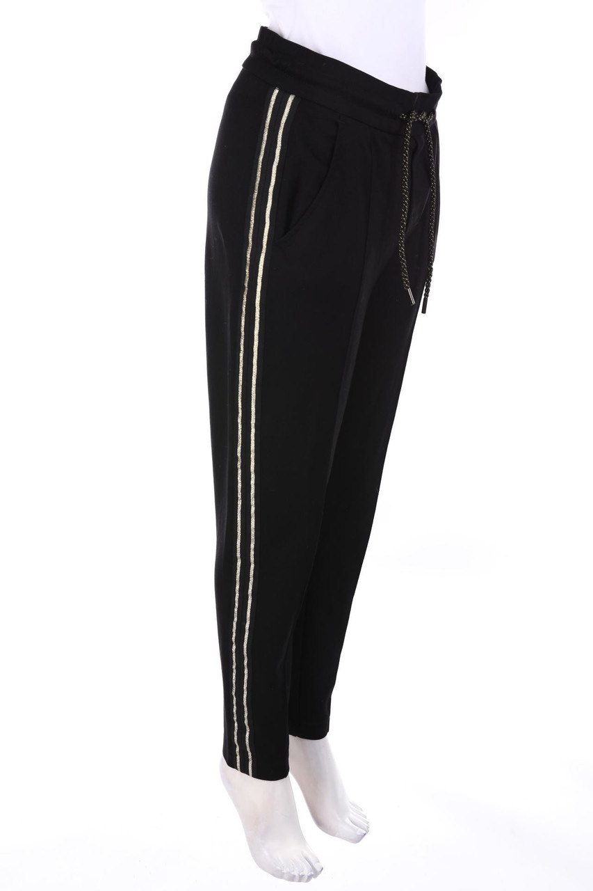 OPUS - Jogger-Hose mit Metallic-Effekt - D 36