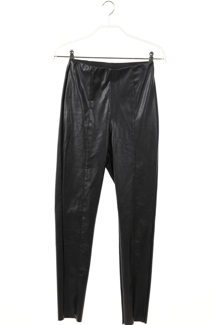 H&M - Kunstleder-Leggings - D 34