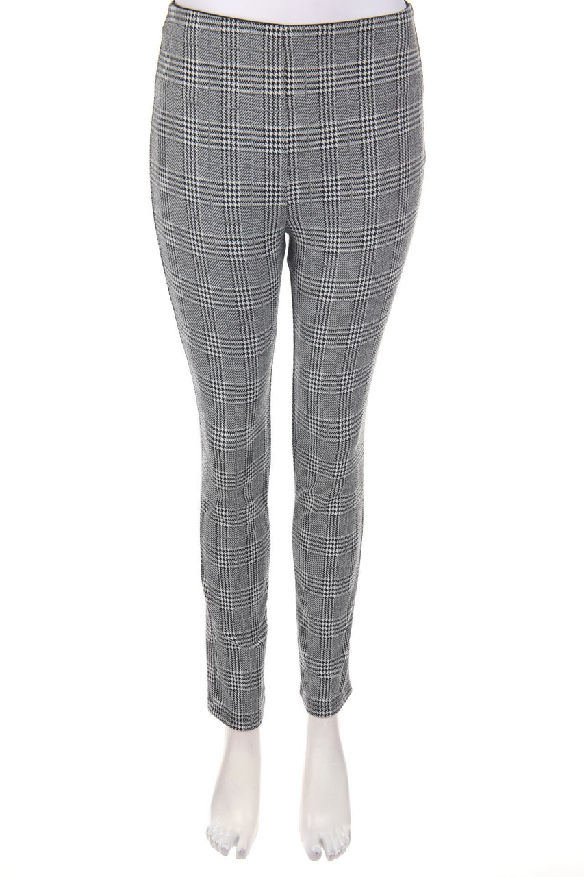 H&M - Leggings mit Karo-Muster - XS