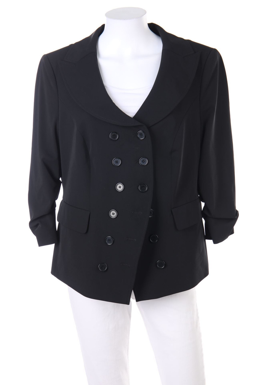 MADELEINE - Blazer-Jacke mit Raffungen - D 44