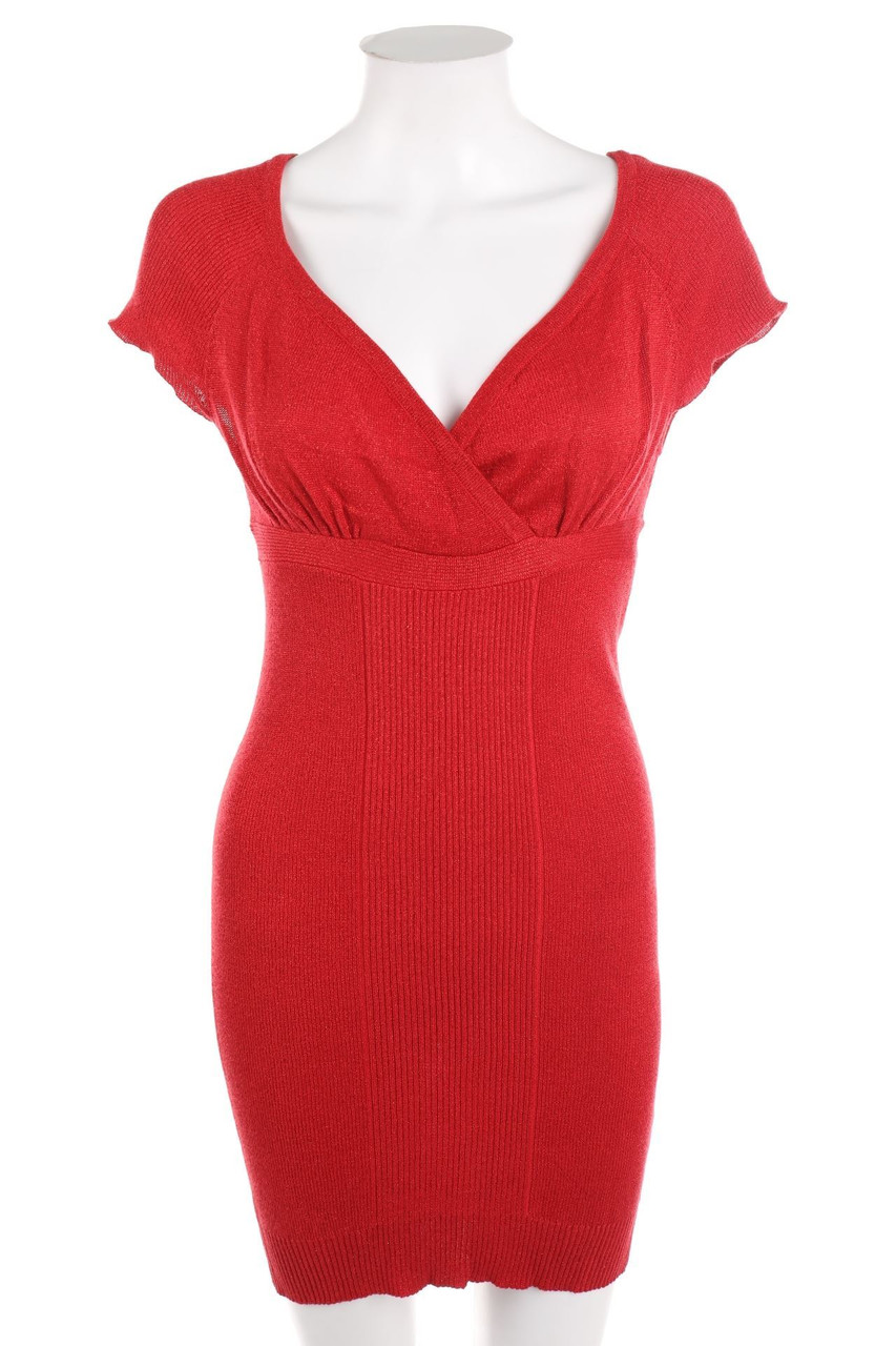 TALLY WEiJL - Glitzer-Strick-Party-Kleid - M