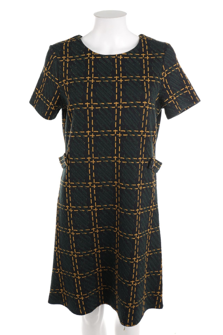 TU - Kleid mit Karo-Muster - D 36