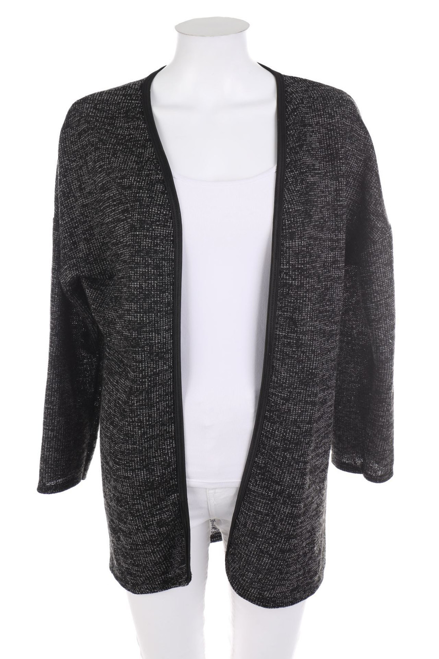 zebra - Cardigan mit Metallic-Effekt - M