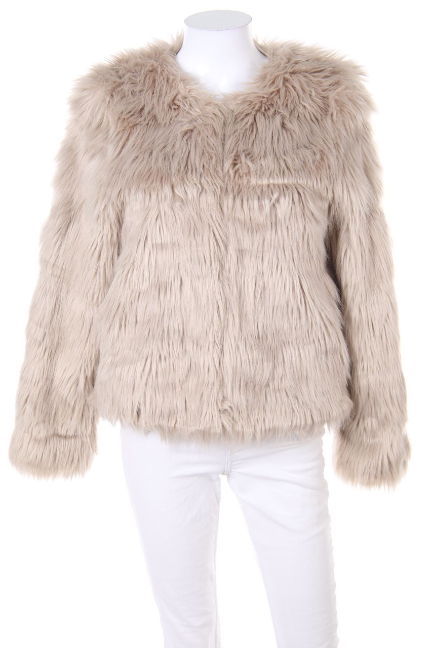 Faux Fur Jacket Kunstfell Jacke H&m Leopard Kunstfelljacke