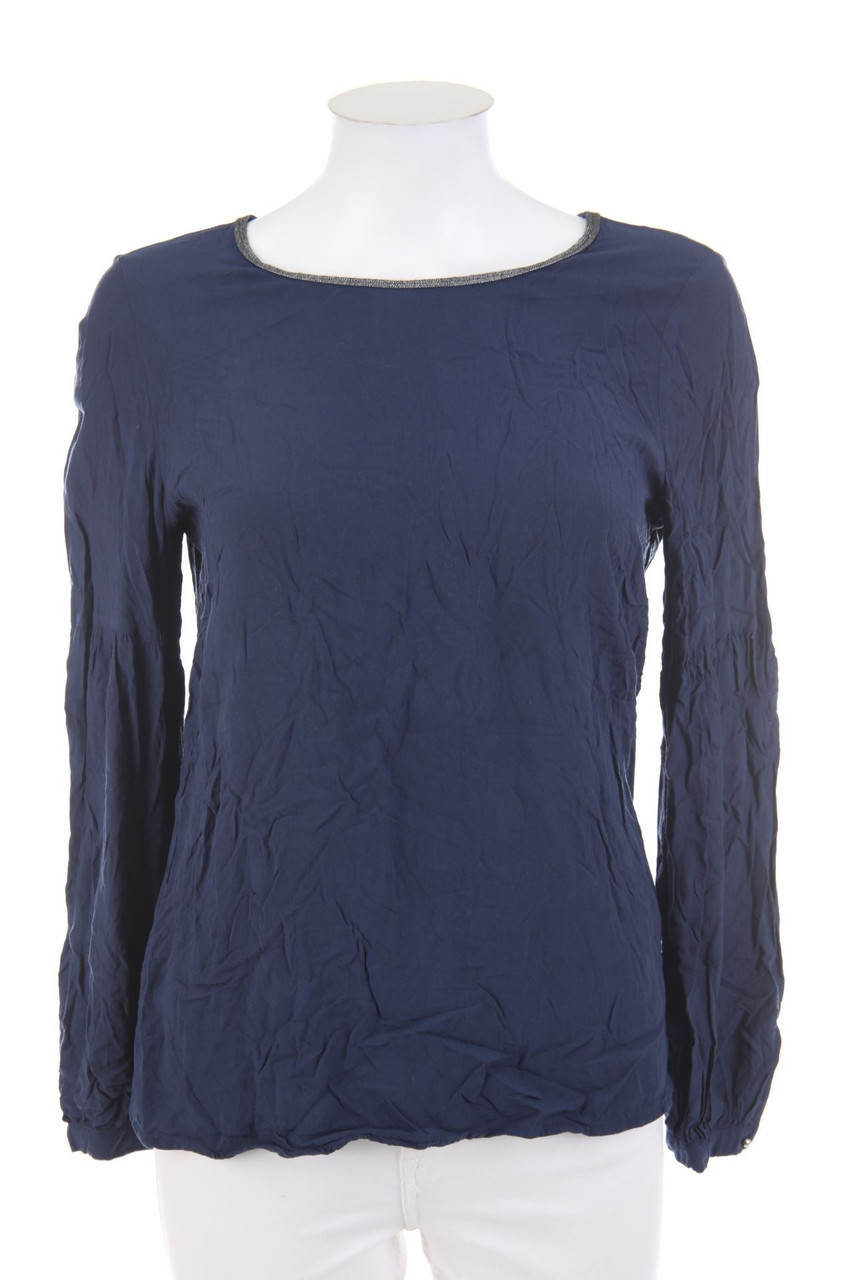 ESPRIT - Bluse mit Metallic-Effekt - D 36