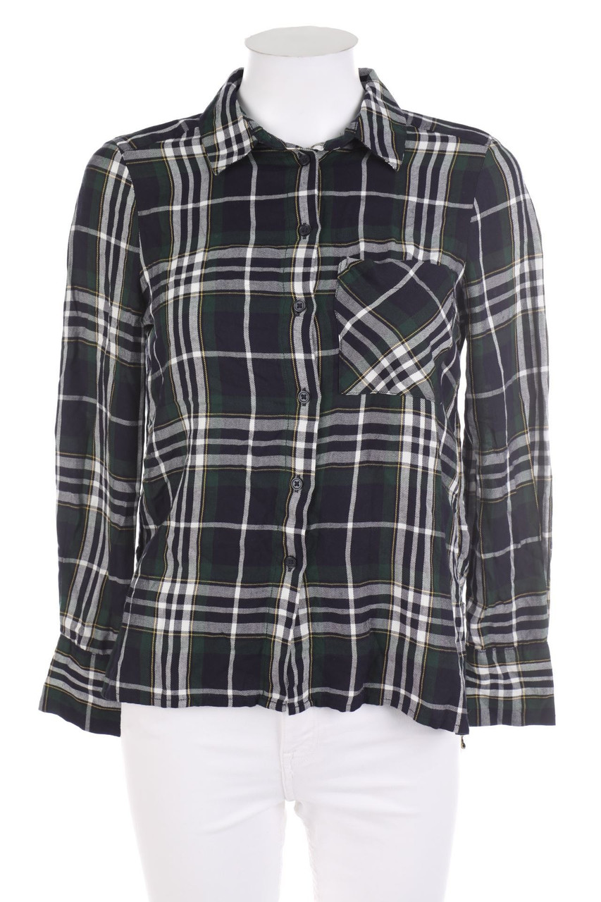 ONLY - Hemd-Bluse mit Karo-Muster - D 34