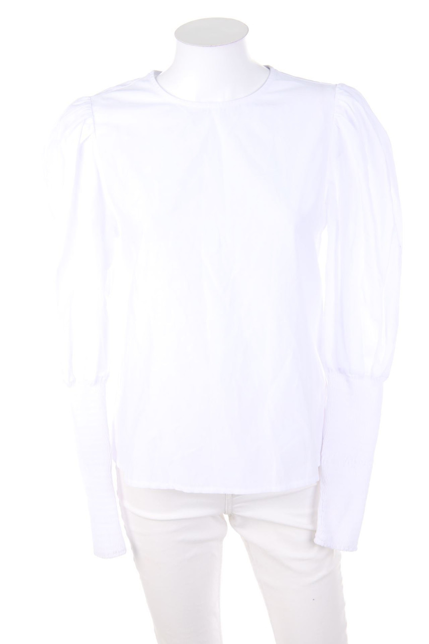 NA-KD - Bluse mit Puffärmeln - D 38