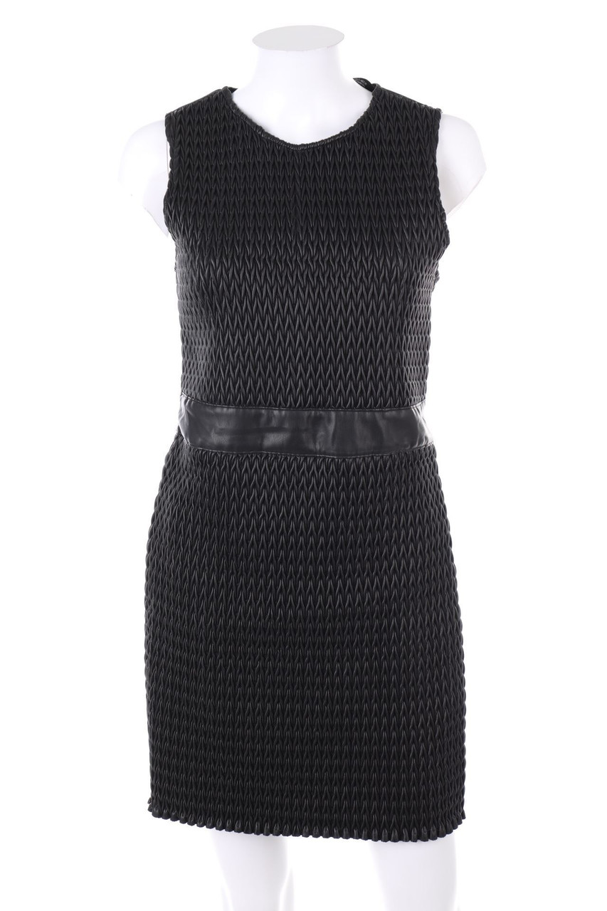 ZARA - Faux Leather-Minikleid - L
