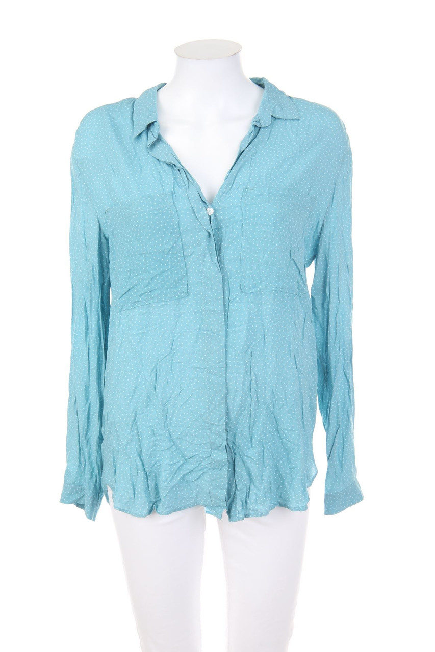 promod - Hemd-Bluse mit Punkten - D 40