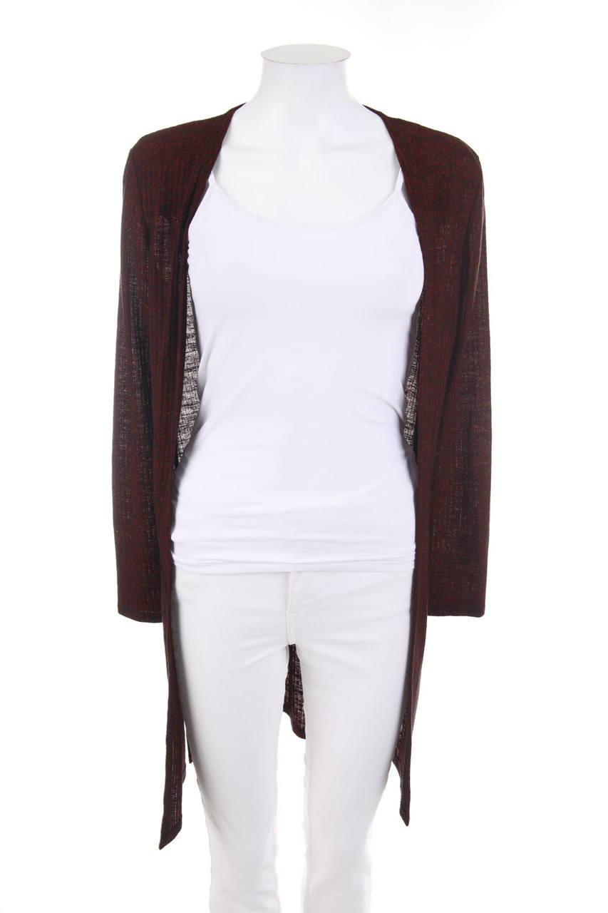 even&odd - Long-Cardigan mit Schlitz - XS