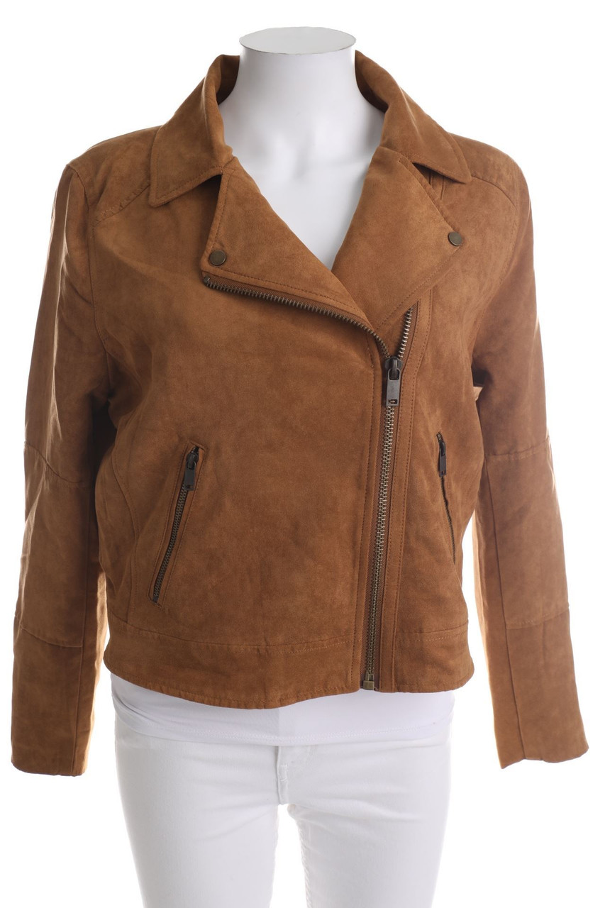 H&M - Kunstlederjacke mit Zipper - D 40