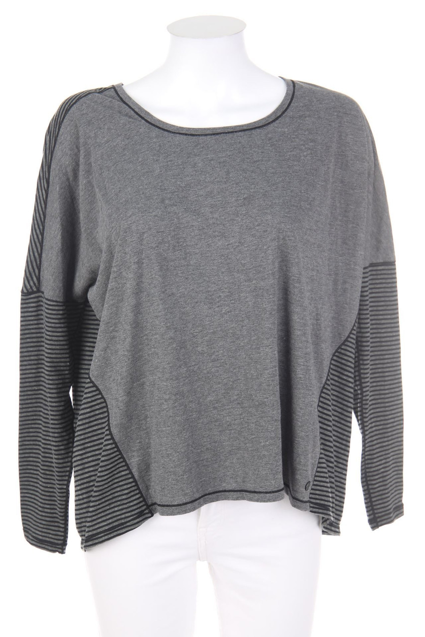 Bench. - Batwing-Shirt mit Streifen - S
