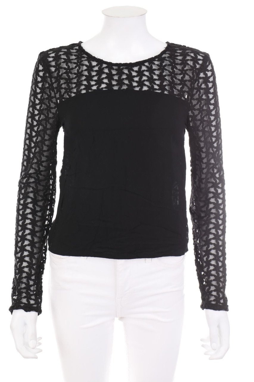 H&M DIVIDED - Bluse mit Spitze - D 36