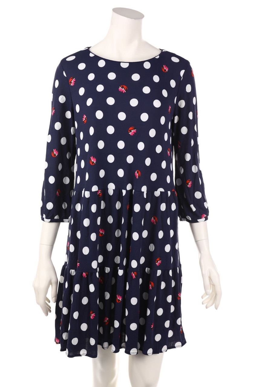 MARC CAIN - Kleid mit Punkten - D 42