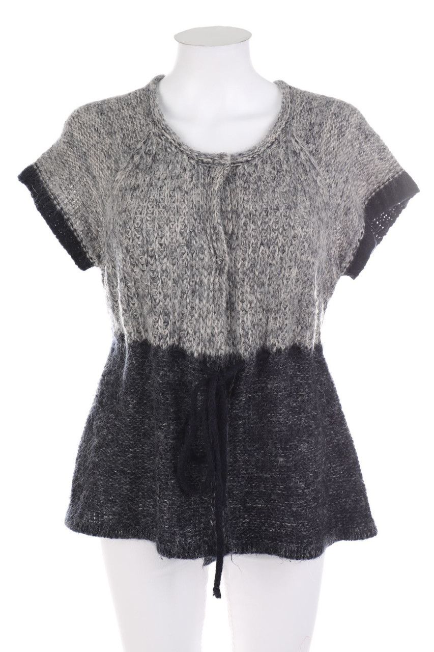 passport. - Kurzarm-Cardigan mit Mohair - D 42