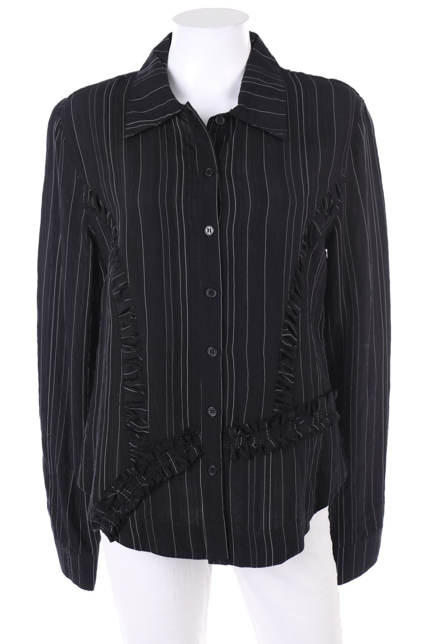 animale - Hemd-Bluse mit Rüschen - D 40
