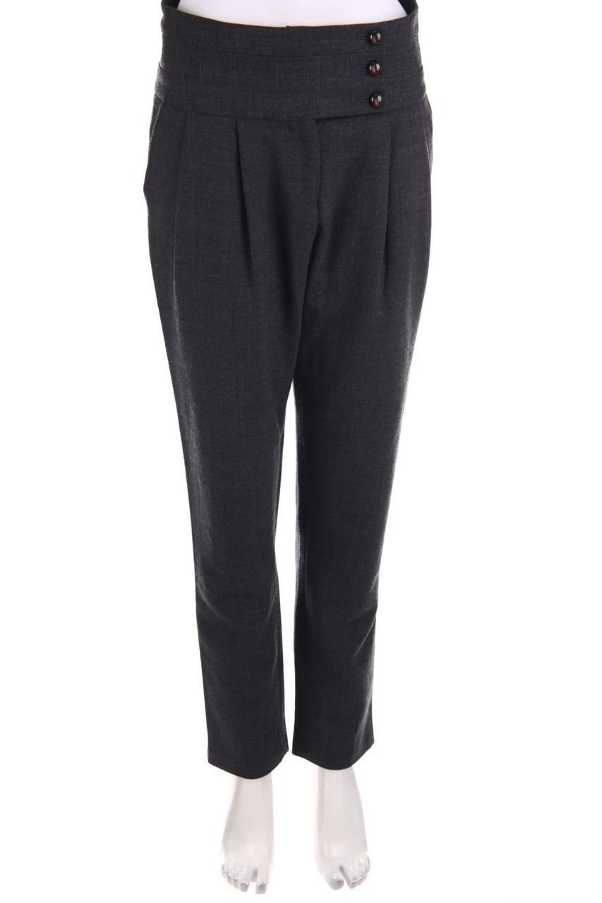 ARMANI COLLEZIONI - Bundfaltenhose mit Schurwolle - D 34