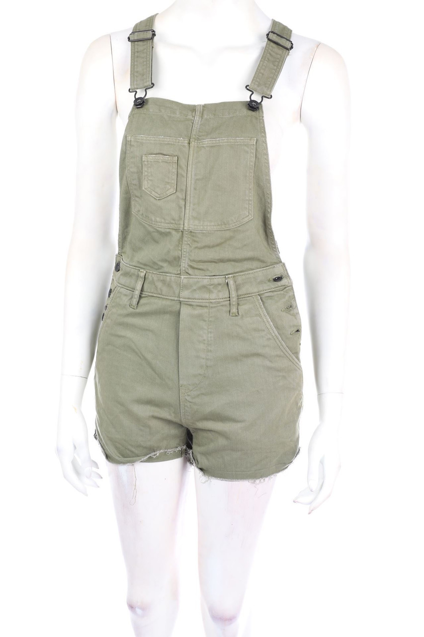 Ohne Label - Jeans-Latzhose - D 34