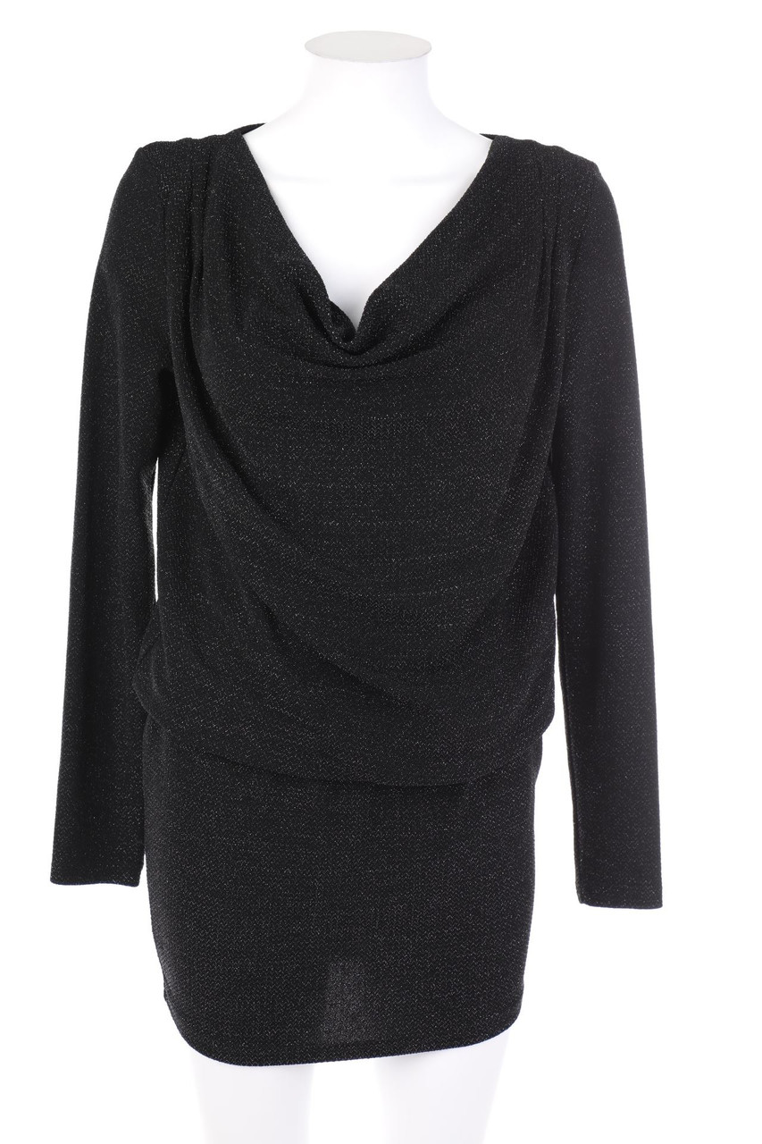 VILA - Longsleeve-Shirt mit Glitzer - S