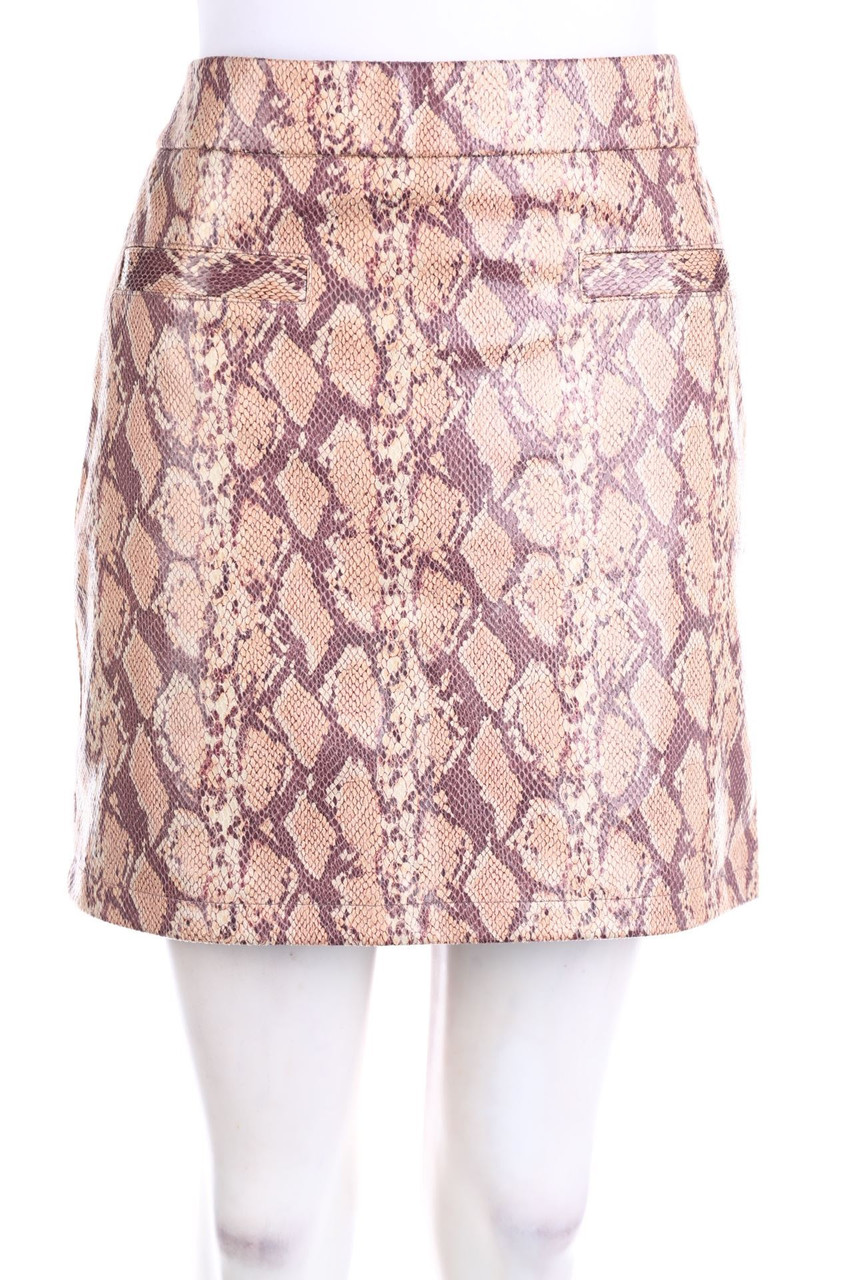 RIVER ISLAND - Minirock mit Animal-Print - D 40