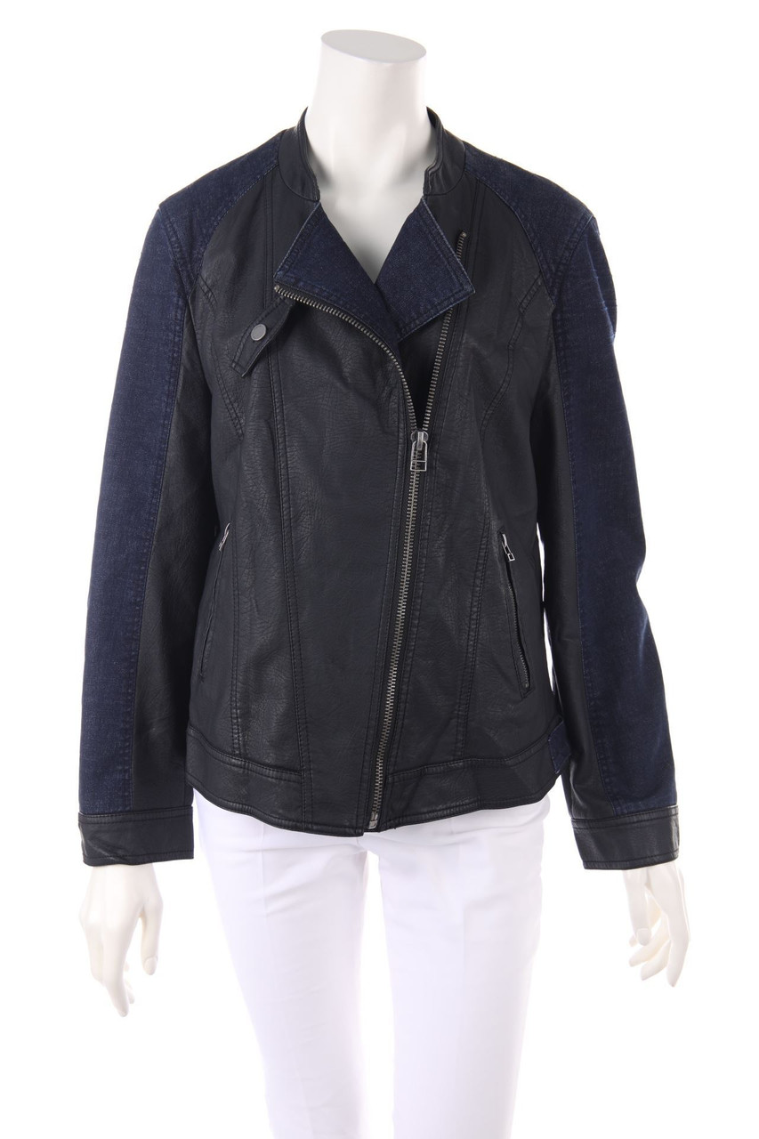 TAIFUN - Lederjacke im Biker-Stil - D 44