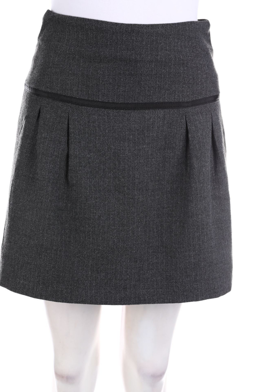 NAF NAF - Falten-Mini-Rock mit Muster - D 32