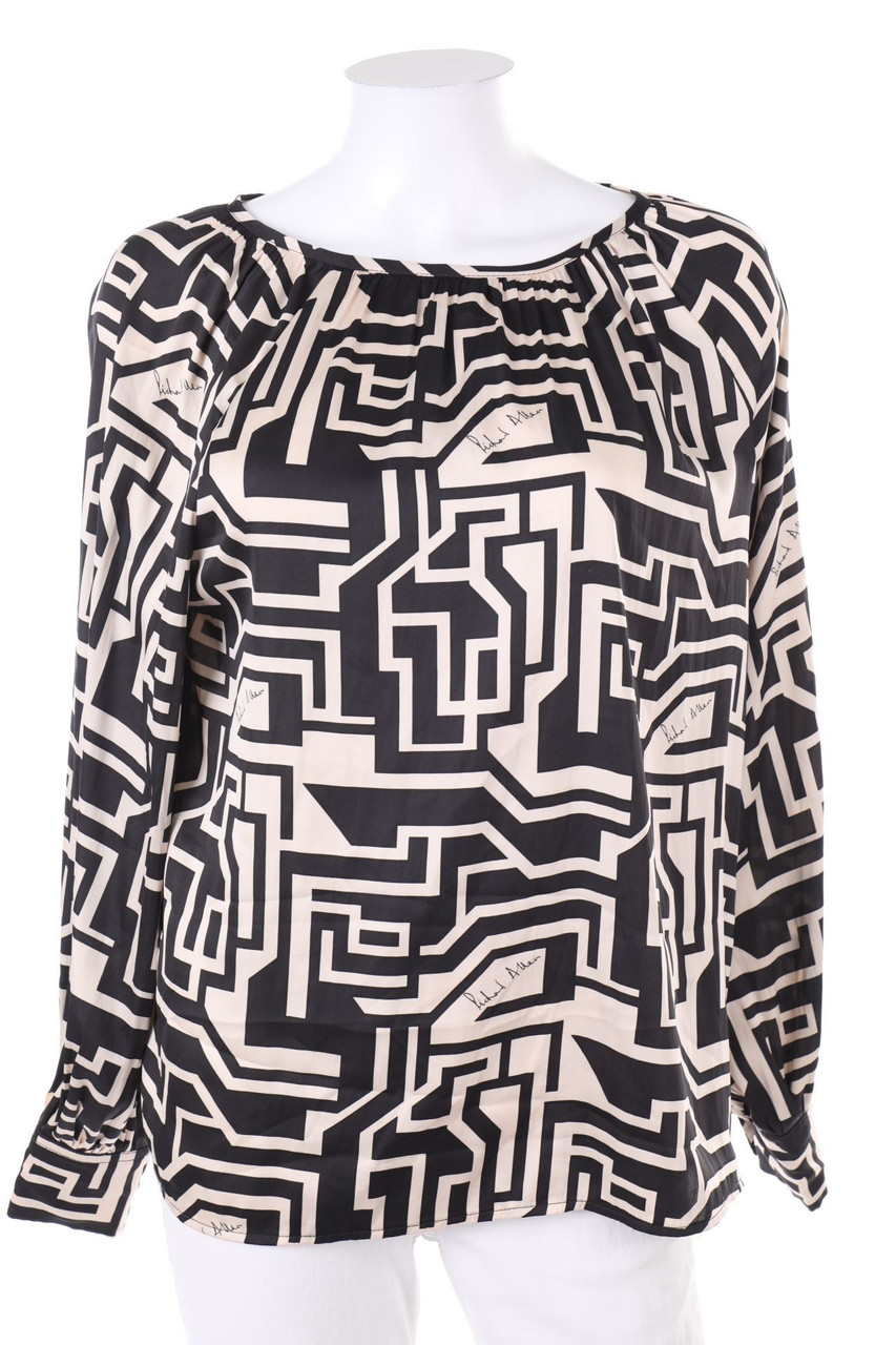 Richard Allan x H&M - Bluse mit geometrischem Muster - D 34