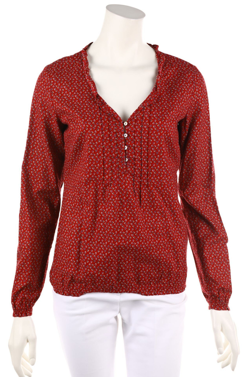 Marc O´Polo - Tunika-Bluse mit Rüschen - D 34