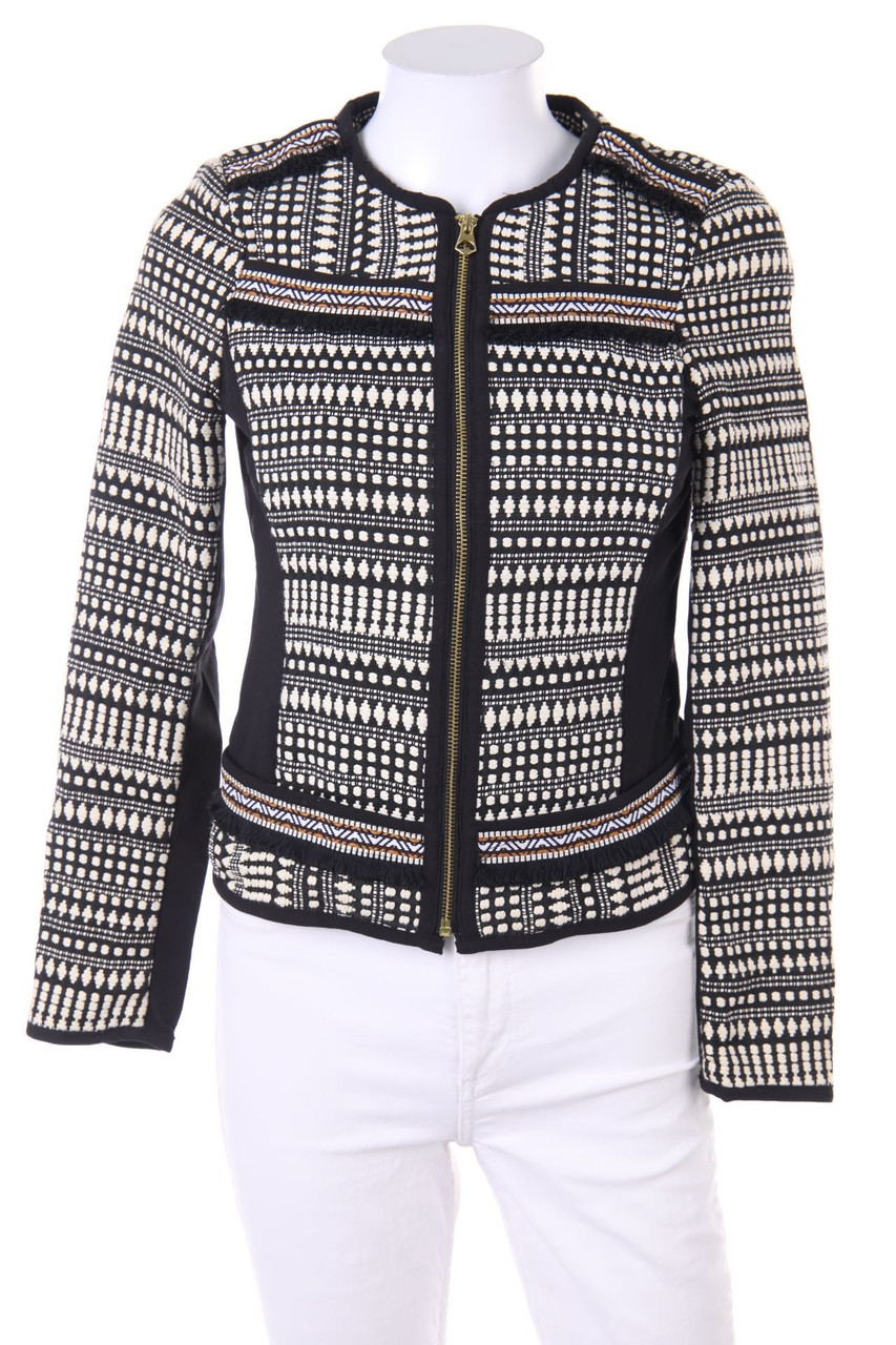 H&M - Ethno-Jacke mit Fransen - D 34
