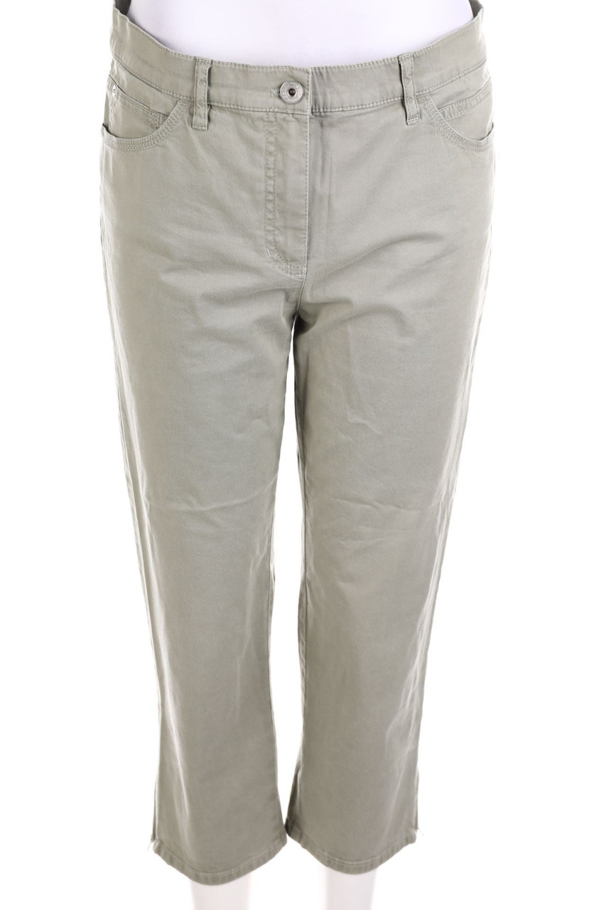 GERRY WEBER - Capri-Hose mit Zipper - W34