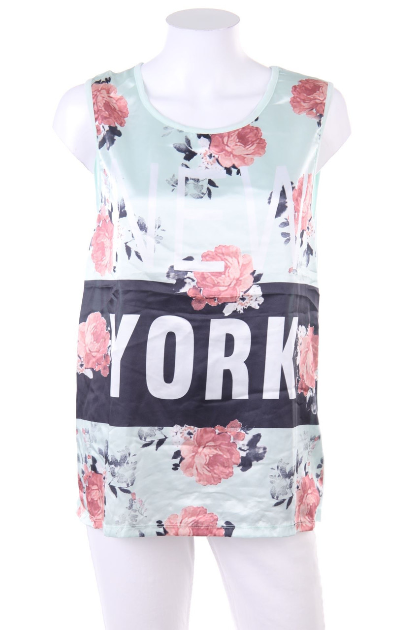 RAINBOW - Blusentop mit Print - D 40-42