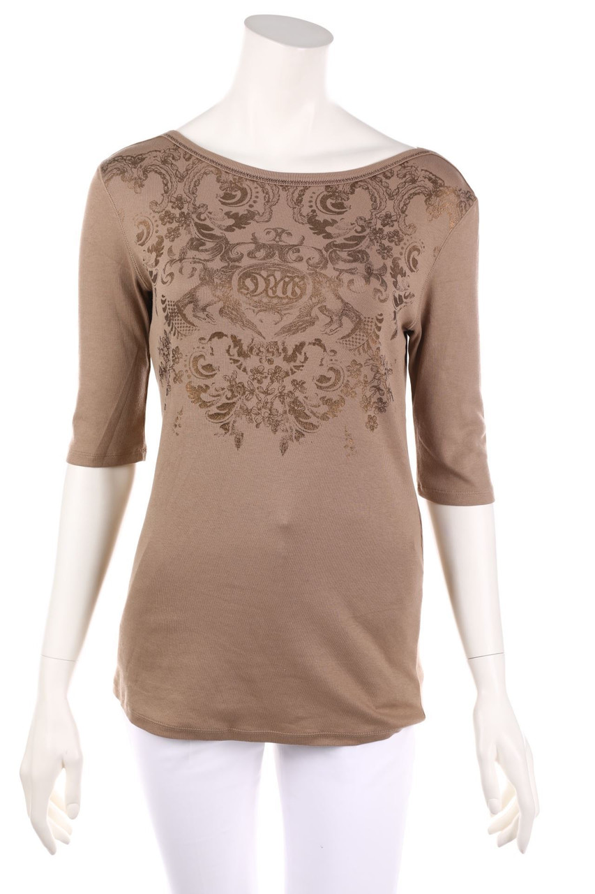 MARC CAIN - 3/4-Arm-Shirt mit Print - D 40
