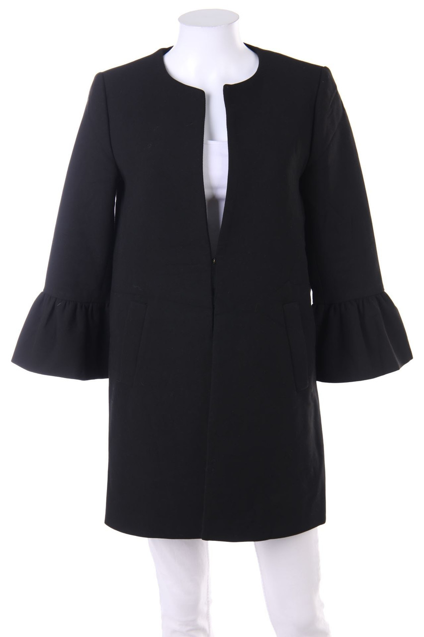 ZARA WOMAN - Blazer-Mantel mit Volants - M