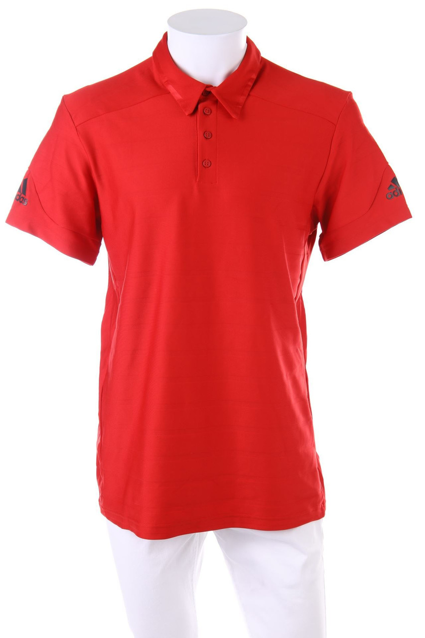 adidas Golf - Sport-Shirt mit Logo-Print - M