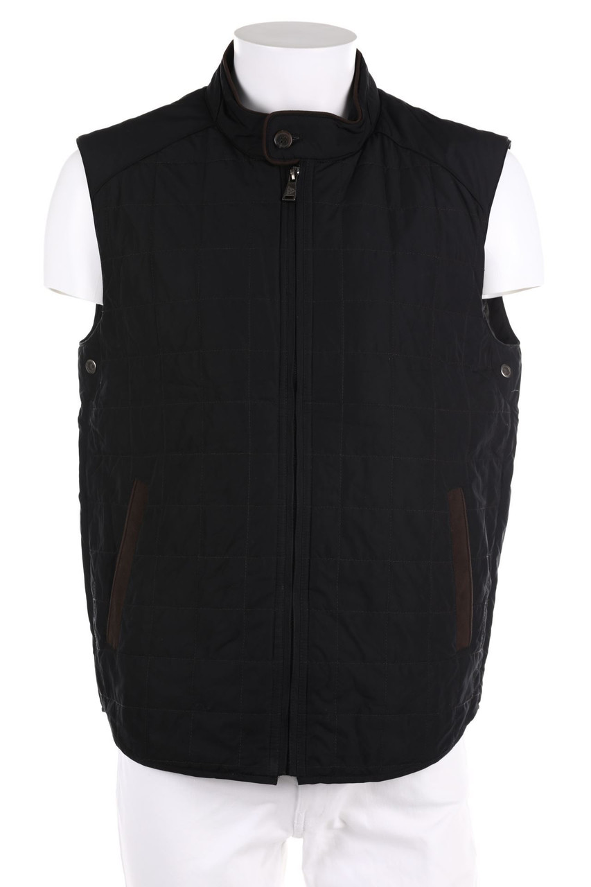 ROY ROBSON - Weste mit Kunstleder-Details - 52