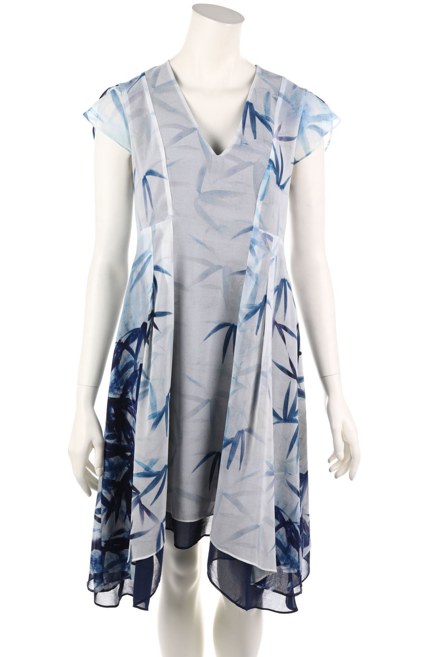 Phase Eight - Print-Kleid mit asymmetrischem Schnitt - D 34