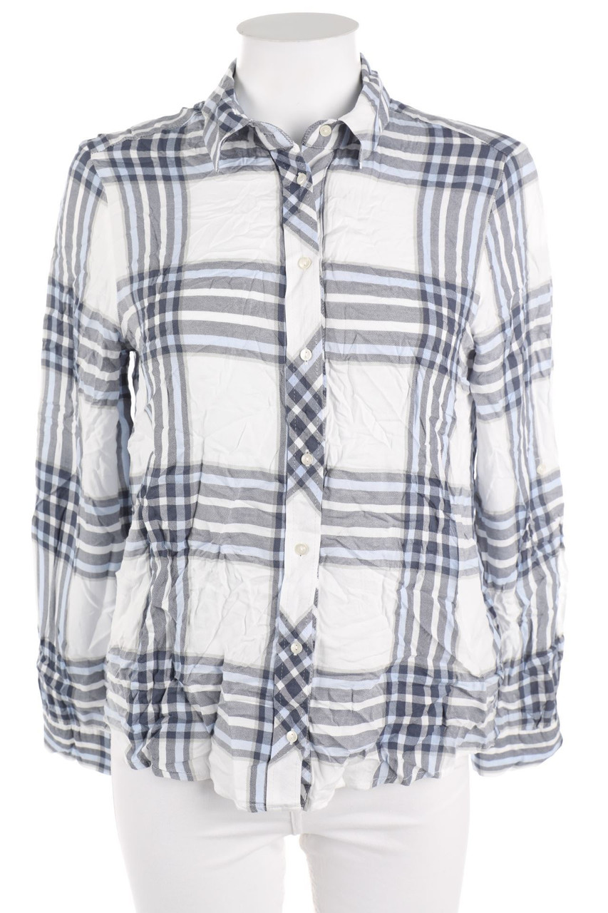 orsay - Hemd-Bluse mit Krempel-Ärmeln - D 36