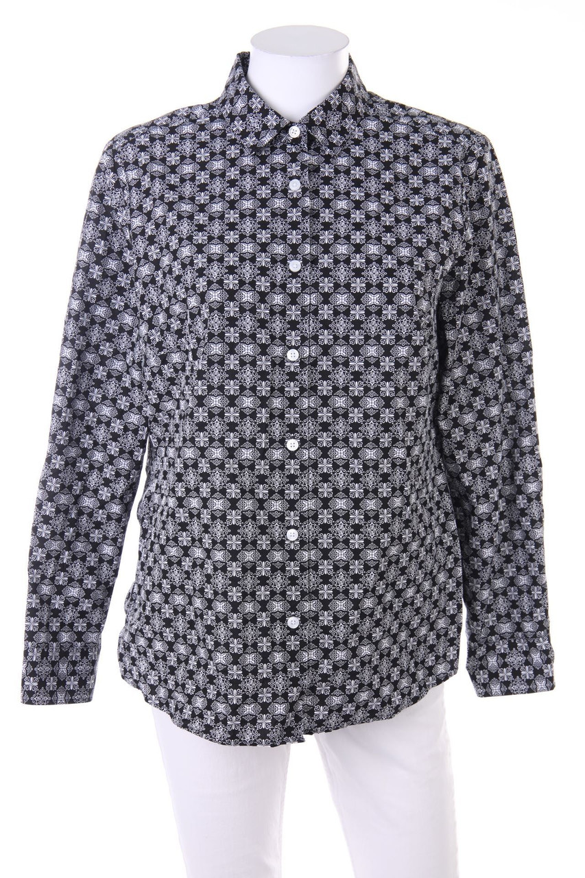 walbusch - Hemd-Bluse aus Baumwolle - D 40